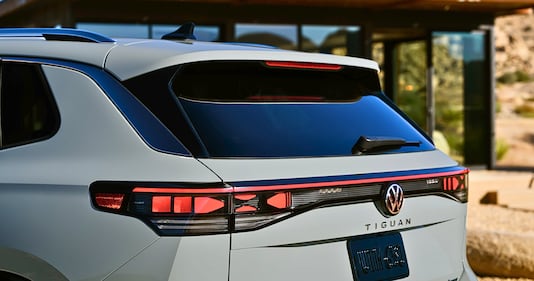 2025 VW Tiguan rear hatch close-up