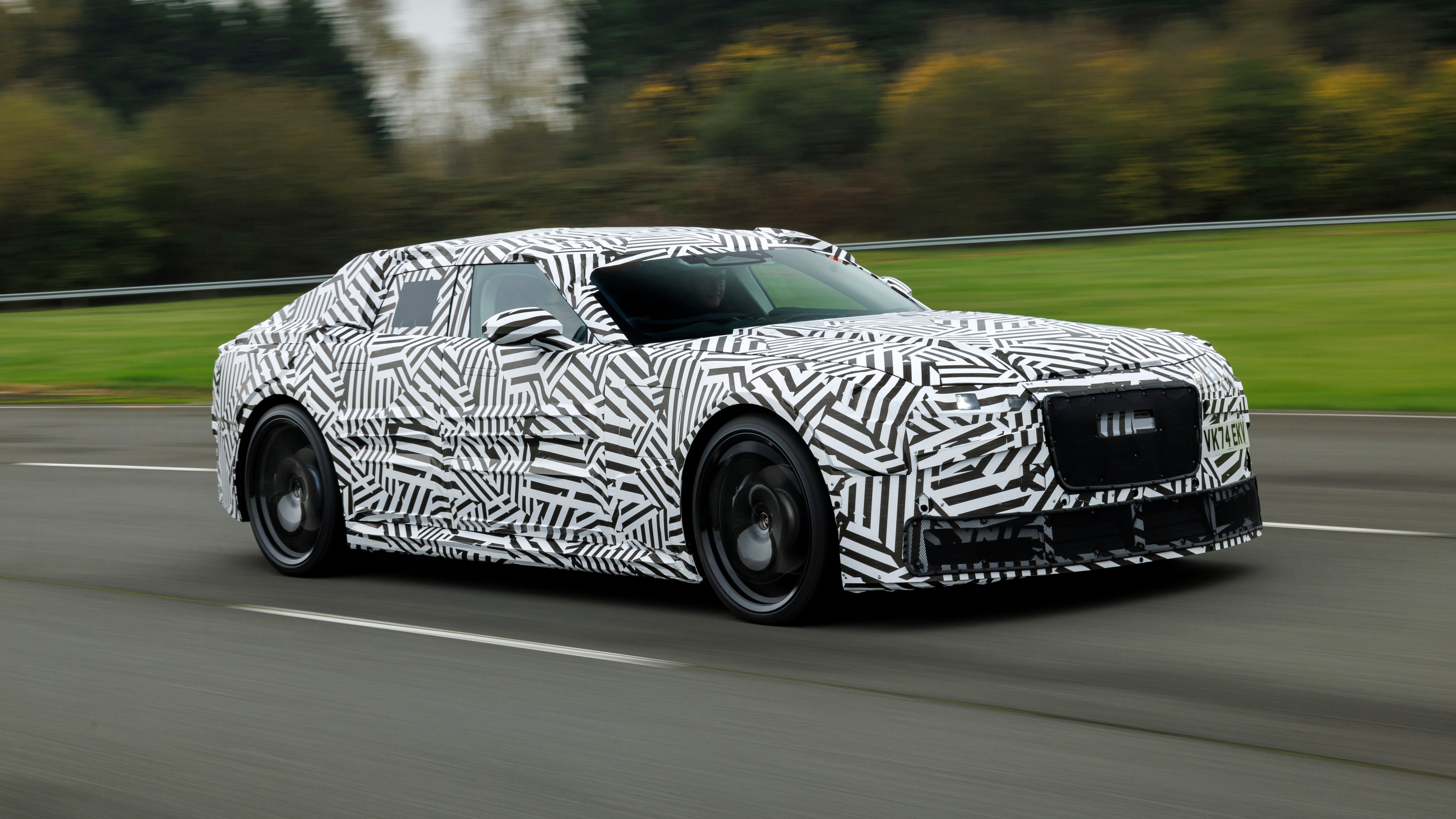 Jaguar’s prototype has been described as a four-door GT.